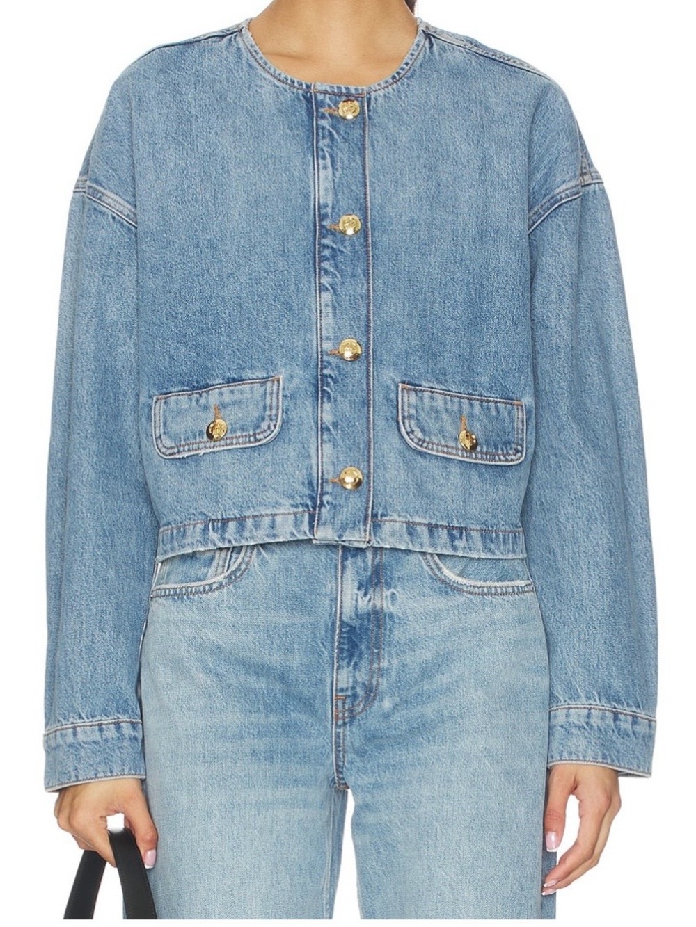 Anine Bing Blanche Jacket - Caspian Blue